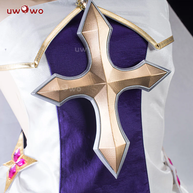 【Clearance Sale】[Last Batch]【In Stock】Uwowo Azur Lane Unicorn Snow White Guardian Angel Cosplay Costume - Image 5