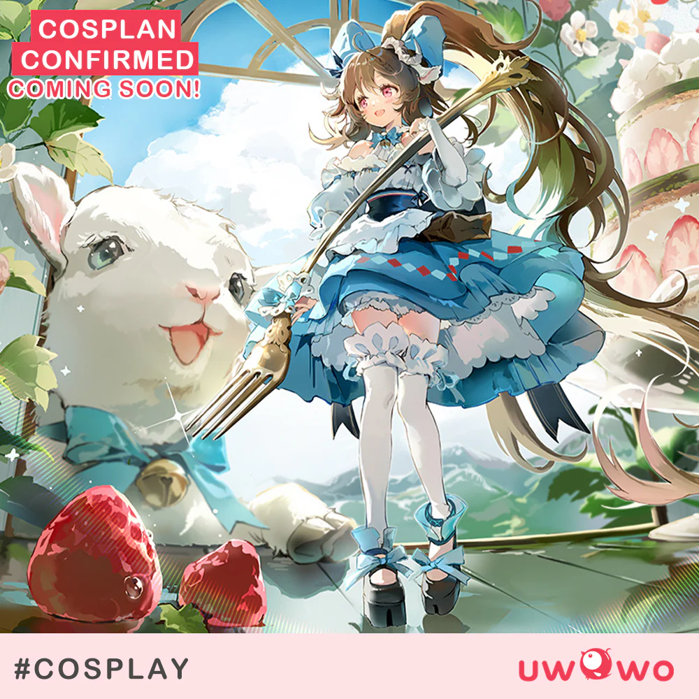 [Last Batch]【In Stock】Uwowo Game Arknights Eyjafjalla Picnic New Skin Cosplay Costume - Image 3