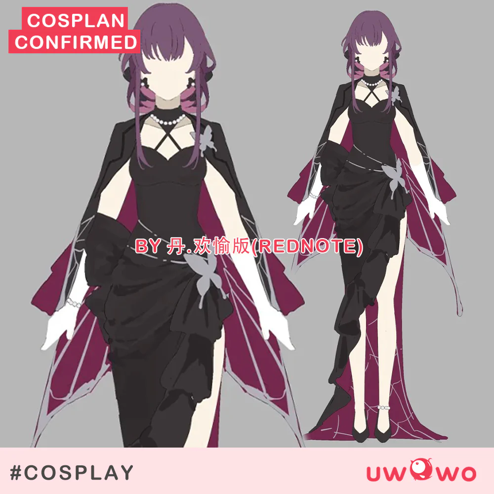 S-3XL INSTOCK Uwowo Game Honkai Star Rail Fanart Kafka Gown Cosplay Costume - Image 2