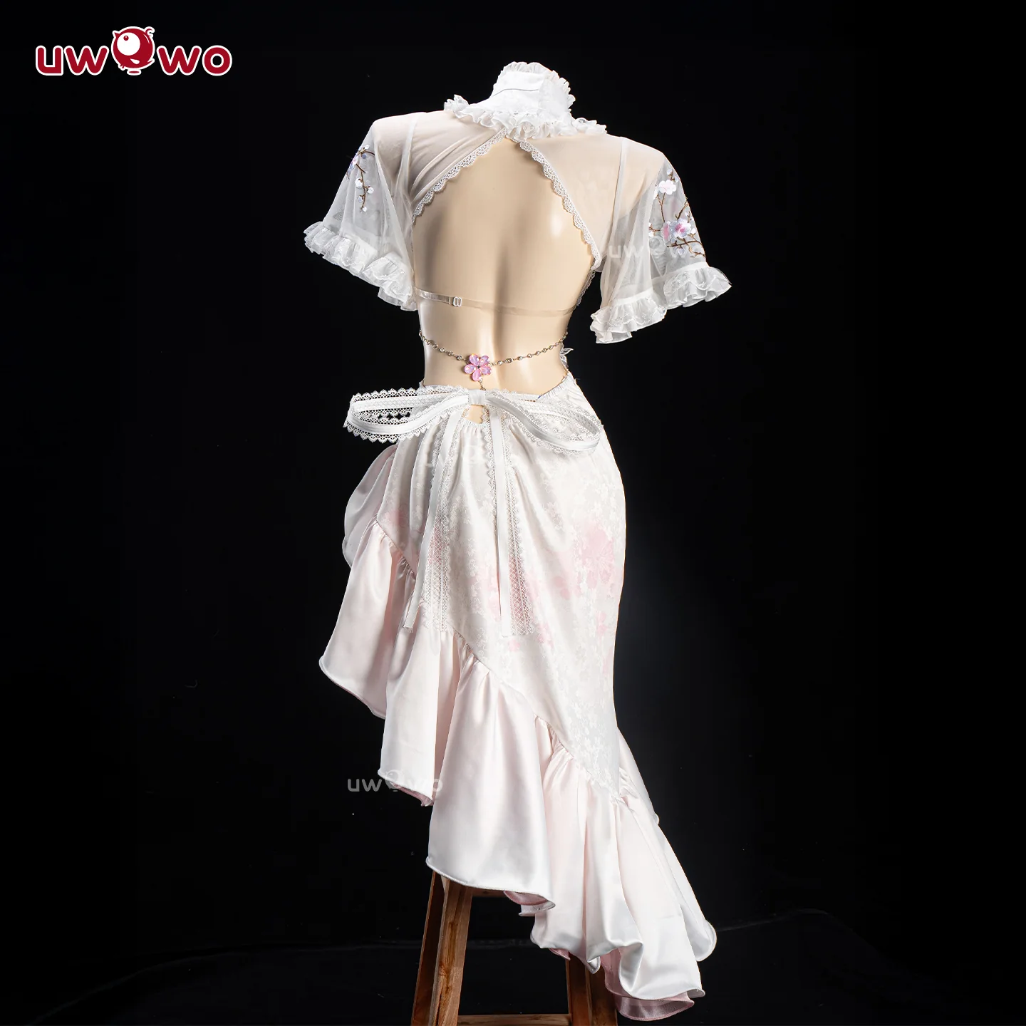S-3XL INSTOCK Uwowo Game NIKKE Dorothy Feast on Peachland Chinese Style Dress Cosplay Costume - Image 4