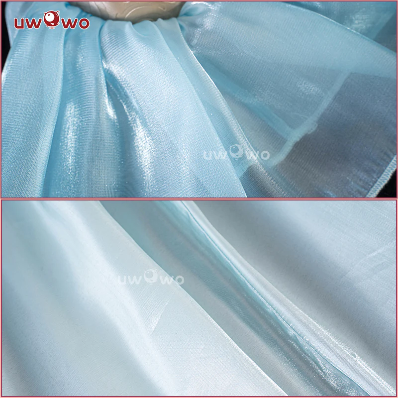 [Last Batch] INSTOCK-Uwowo Genshin Impact Fanart Nilou 'Aqua Seraphina' Dance Dress Cosplay Costume - Image 3