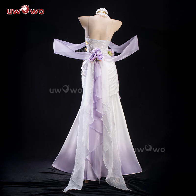 Uwowo Honkai Impact 3: Elysia Gown Fanart Cosplay Costume - Image 3