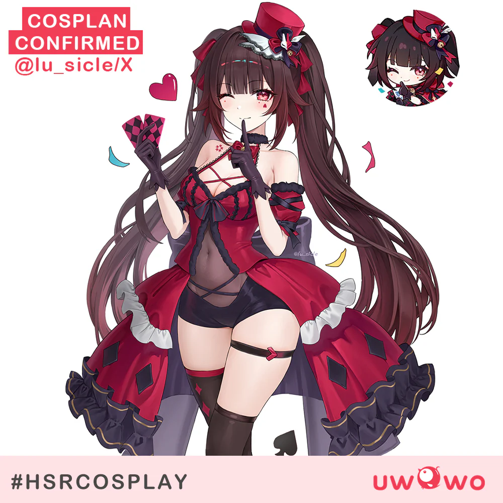 [Last Batch]【In Stock】Uwowo Honkai Star Rail Fanart Sparkle Its Showtime Cosplay Costume - Image 3
