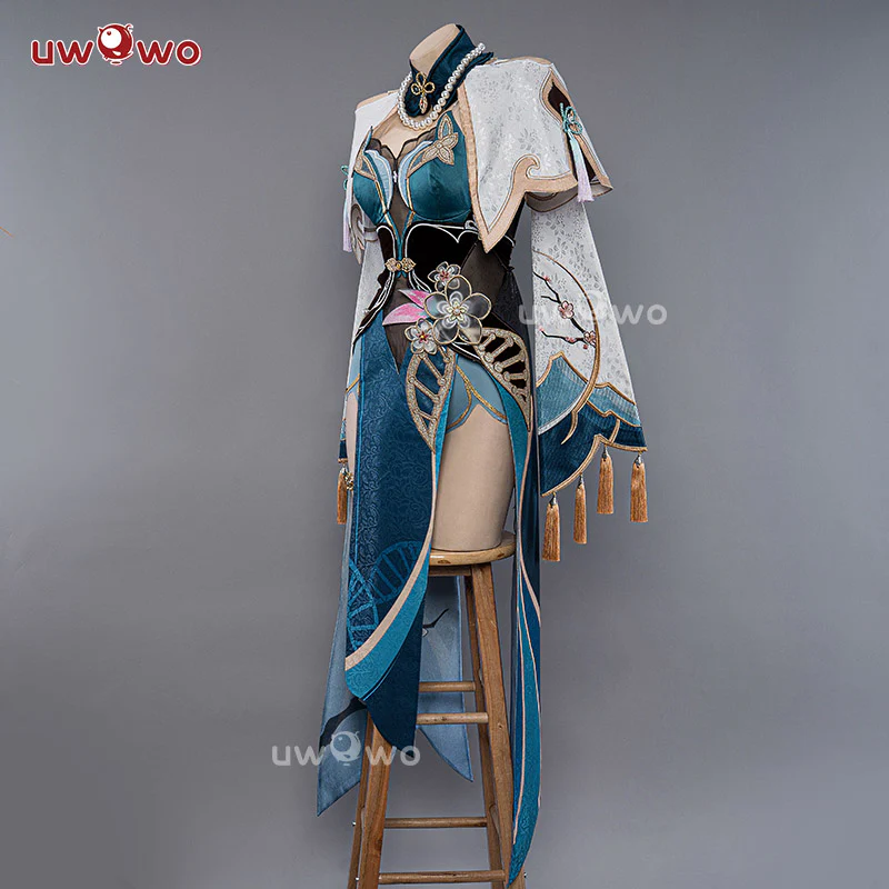 S-3XL Uwowo Honkai Star Rail Ruan Mei RuanMei HSR Cosplay Costume - Image 2