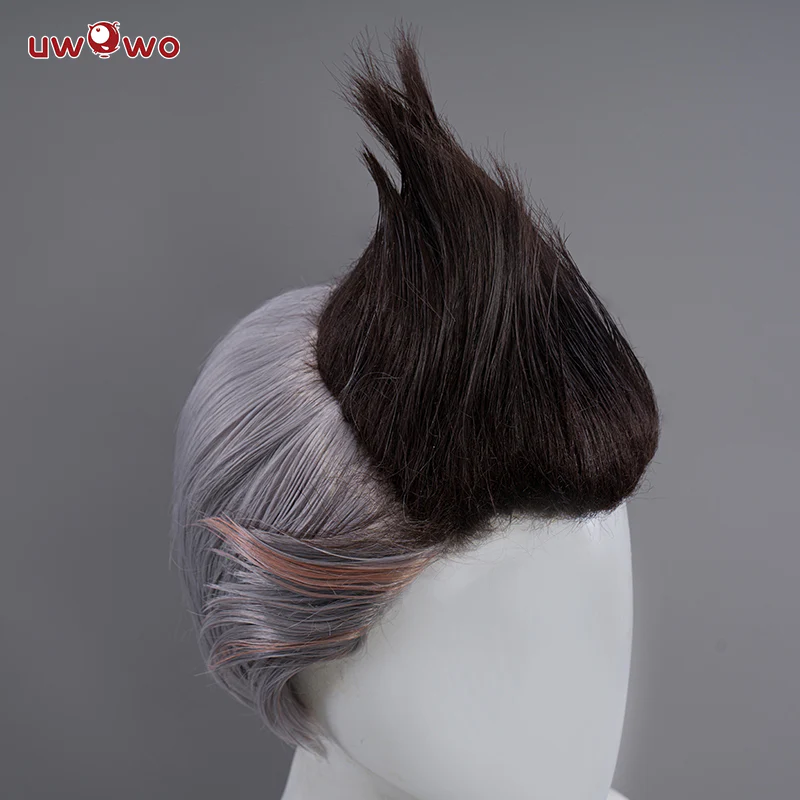 Uwowo Anime Cyberpunk: Edgerunners Cosplay David Cosplay Wig Short Hair - Image 2