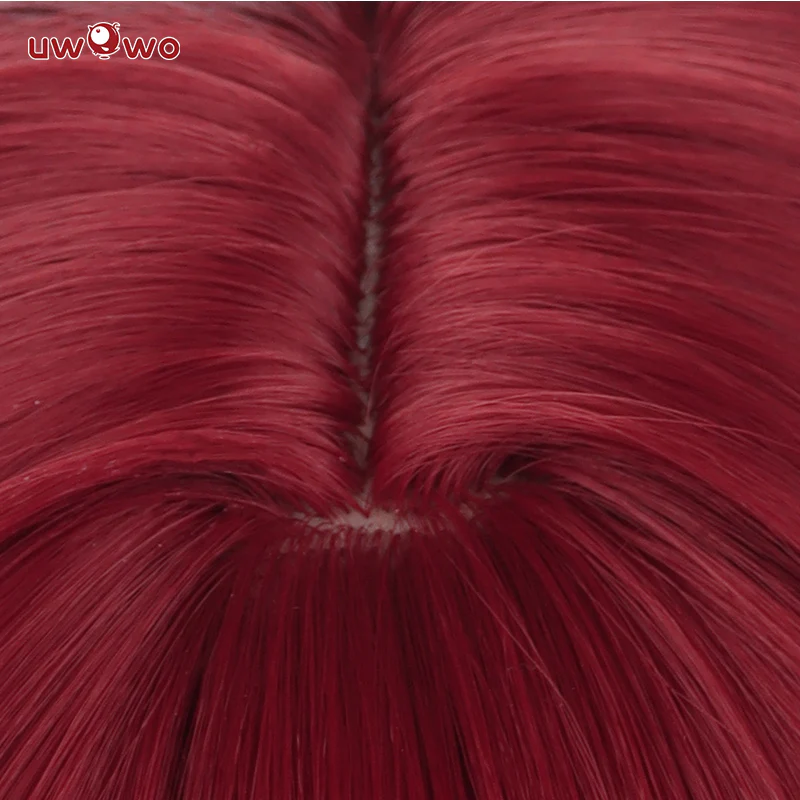 【Pre-sale】Uwowo Anime Oshi no Ko Cosplay Wig Arima Kana Wig Short Dark Red Hair - Image 6
