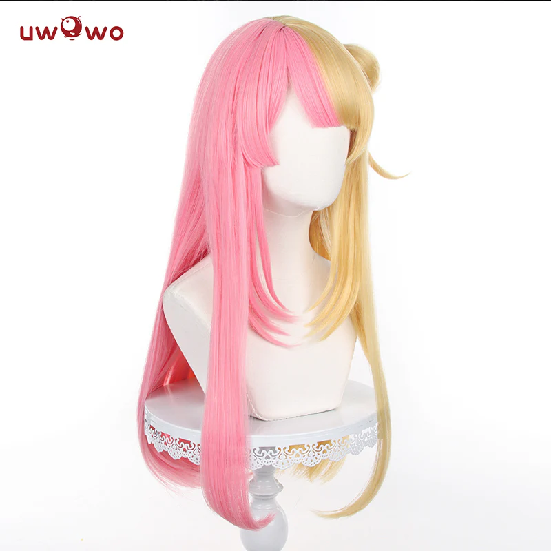 Uwowo Anime Vtuber Nijisanjien EN7 XSOLEIL Kotoka Torahime Cosplay Wig - Image 3