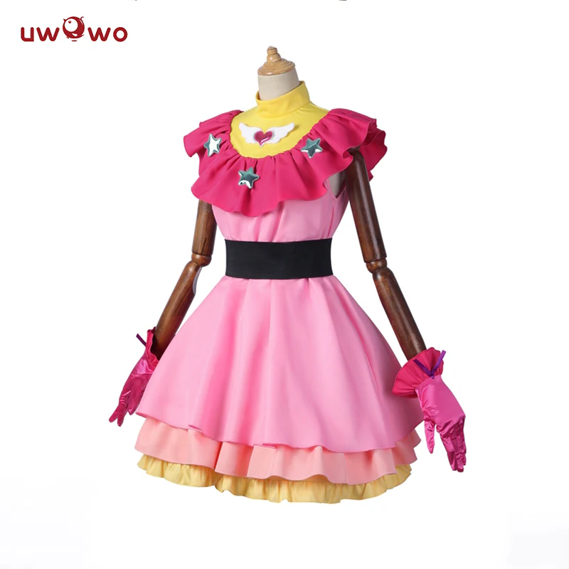 Uwowo Collab Series: Anime Oshi no Ko Cosplay Hoshino Ai Cosplay Costume Lolita Dress - Image 4