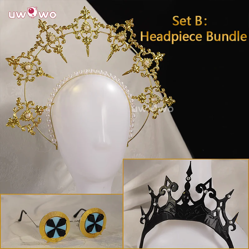 【Pre-sale】Uwowo Collab Series: Game Identity V Eternity Alice DeRoss Gold Skin Reporter Cosplay Costume - Image 6
