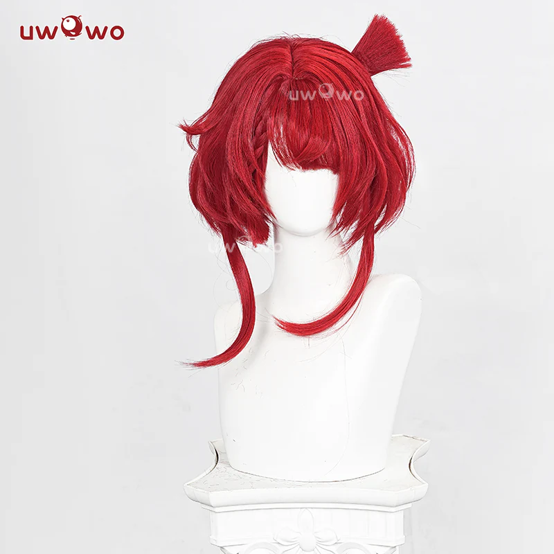 【Pre-sale】Uwowo Game Honkai Star Rail Tribbie /Trinnon /Trianne Cosplay Wig Middle Red Hair - Image 2