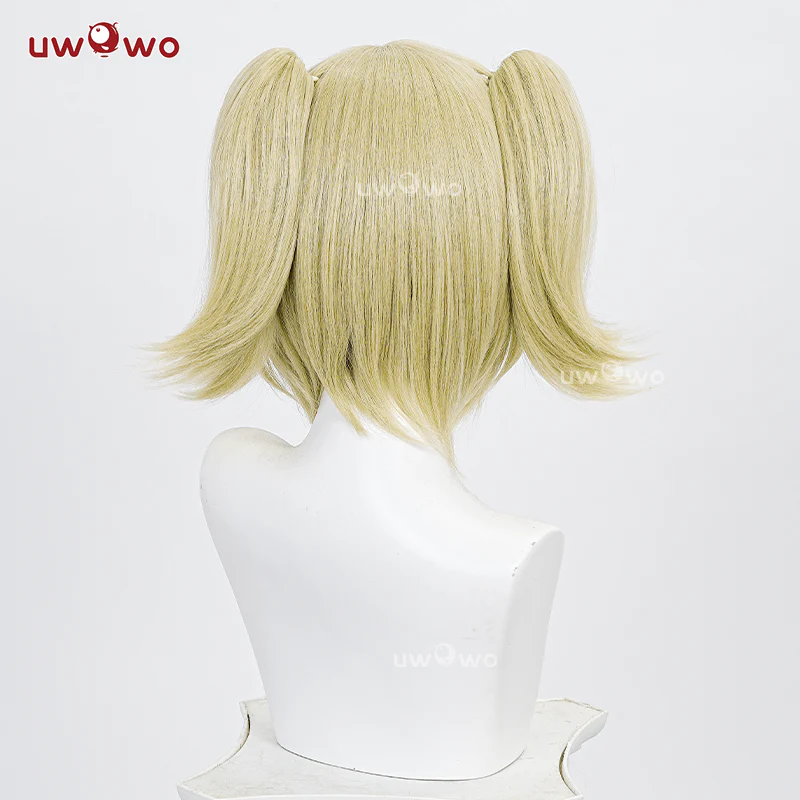 UWOWO Game Zenless Zone Zero ZZZ Burnice Whita Cosplay Wig Middle Yellow Hair - Image 5