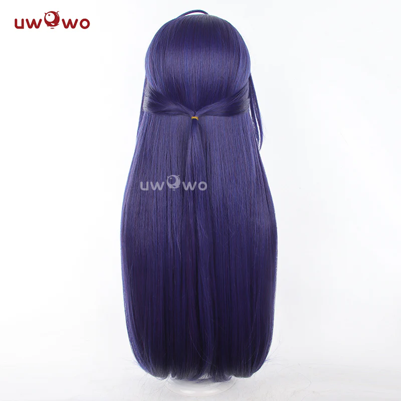【Pre-sale】Uwowo Honkai Star Rail Acheron Cosplay Wig Long Blue Hair - Image 4