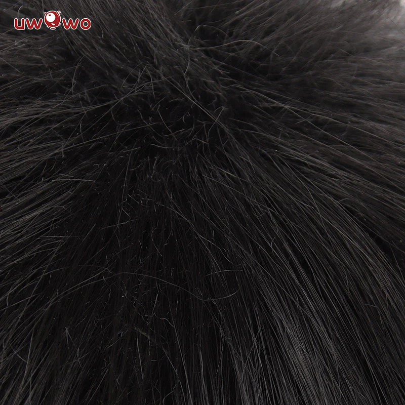 Uwowo Honkai Star Rail Cosplay Wig Dan Heng Cosplay Wig Black Short Hair - Image 6