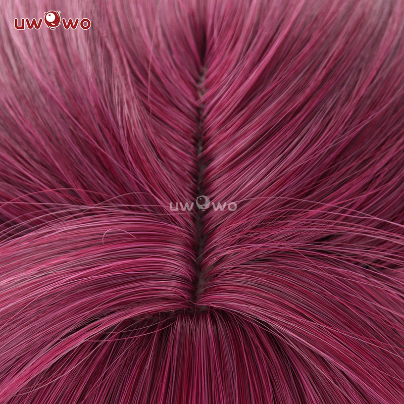 Uwowo Honkai Star Rail Cosplay Wig Kafka Cosplay Wig Red Purple Long Hair - Image 3