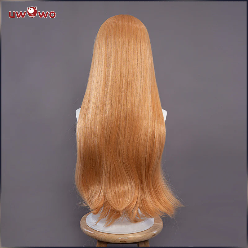 Uwowo Original Character Charlotte Figure Nun 18+ Cosplay Wig 70cm Orange Hair - Image 4