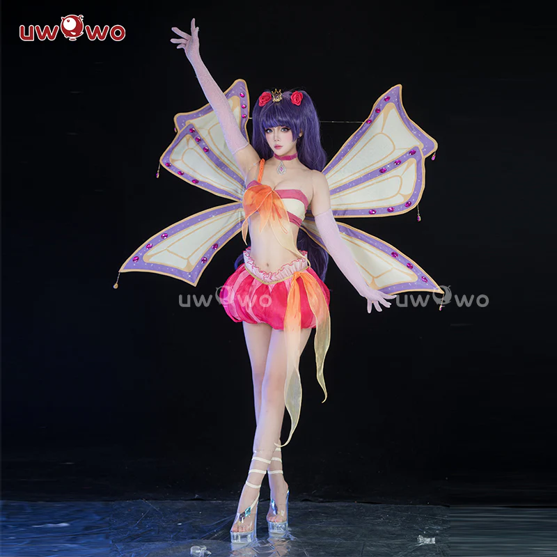 [Last Batch]【In Stock】Uwowo Princess Cosplay  Season 3 Musaa Dress Costume Wings - Image 2