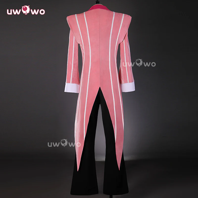 Uwowo Collab Series: Alastor Hazbin Hotel Season 2 Dress Velvet Gown Cosplay Costume S-3XL - Image 2