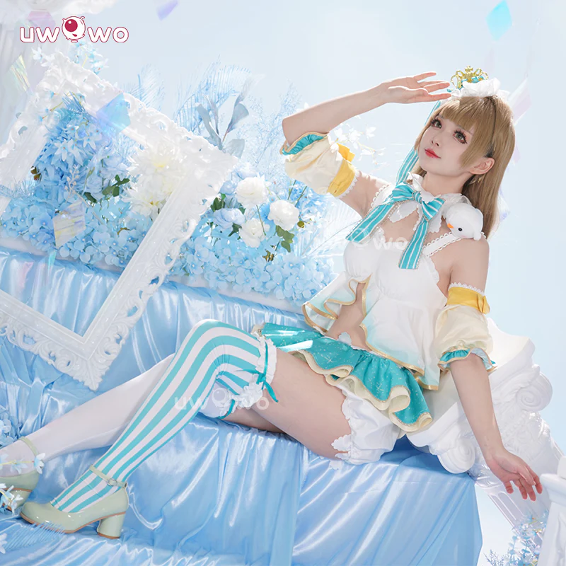 Uwowo Collab Series: Love Live! Kotori Minami Snowman School Idol Festival Cosplay Costume - Image 2