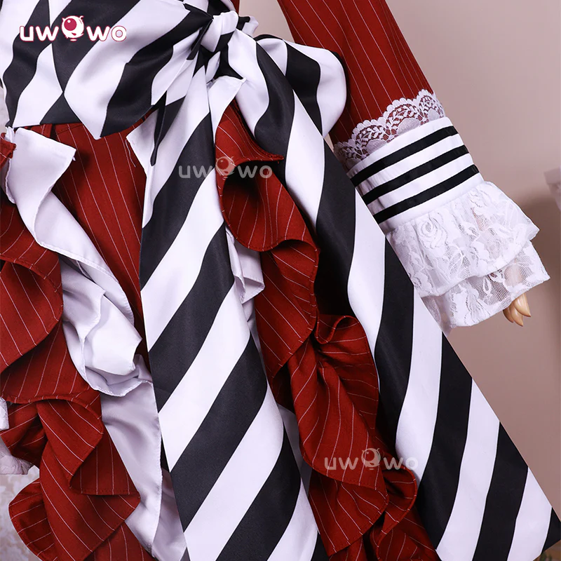 Uwowo Collab Series: Anime Black Butler Ciel Phantomhive Black Teacup Cosplay Costume - Image 5