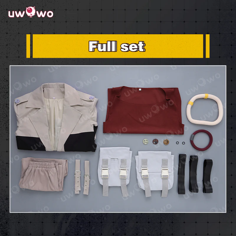 Uwowo Collab Series: Anime Enjin Gachiakuta Cosplay Costume XS-XL - Image 5