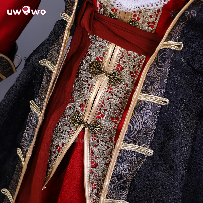 Uwowo Collab Series: Cainhurst Knight Set Bloodborne Cosplay Costume S-3XL - Image 4