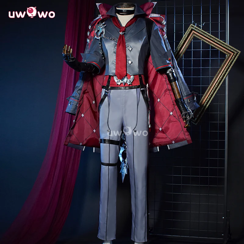 Uwowo Collab Series: Game Genshin Impact Wriothesley Cosplay Costume - Image 2