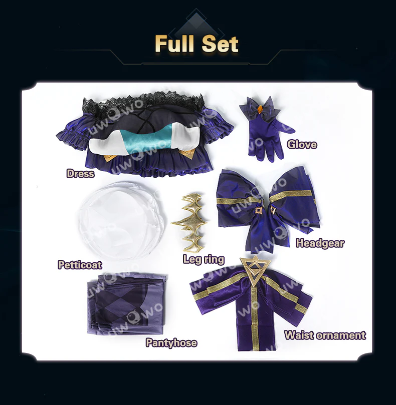Uwowo Collab Series: Game Legends Cosplay Costume - Image 5