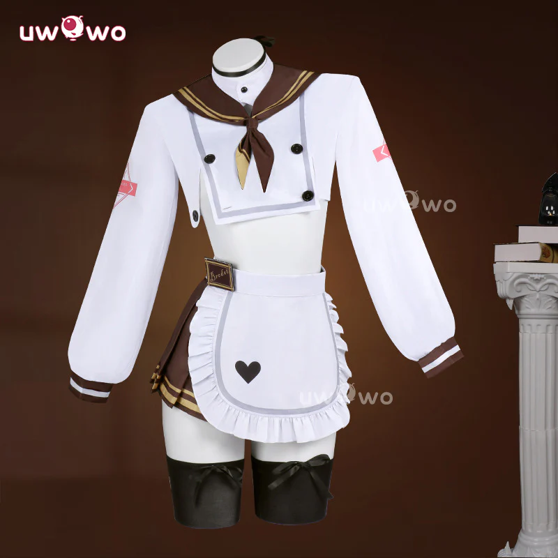 Uwowo Collab Series: Game NIKKE Bready Maid Cosplay Costume S-2XL - Image 2