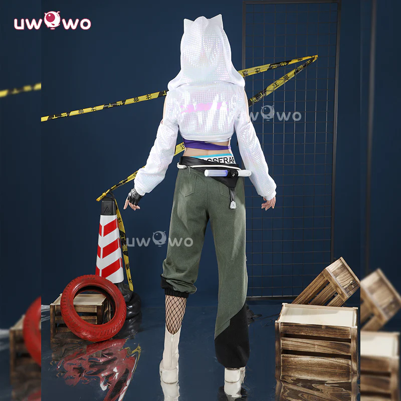 Uwowo Collab Series: Game Overwatch 2 x LE SSERAFIM Fearless Ashe Cosplay Costume XS-XXL - Image 4