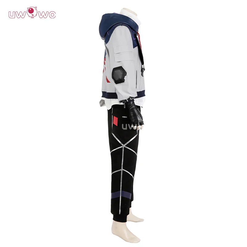 Uwowo Collab Series:Game Valorant Iso Cosplay Costume - Image 4