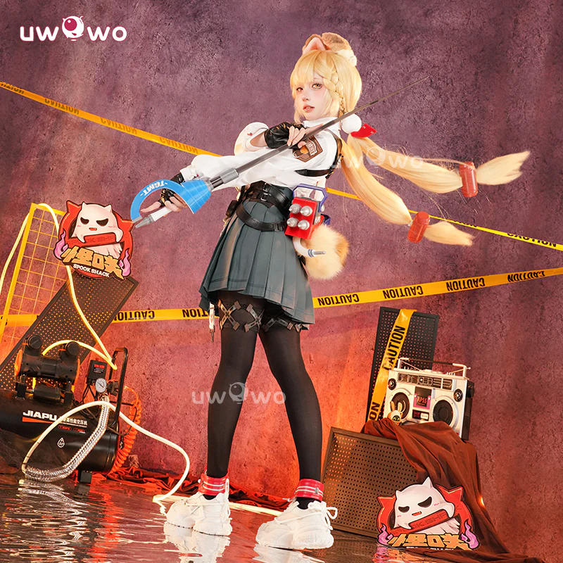Uwowo Collab Series: Game Zenless Zone Zero Alice Rabbit Cosplay Costume S-XL - Image 2