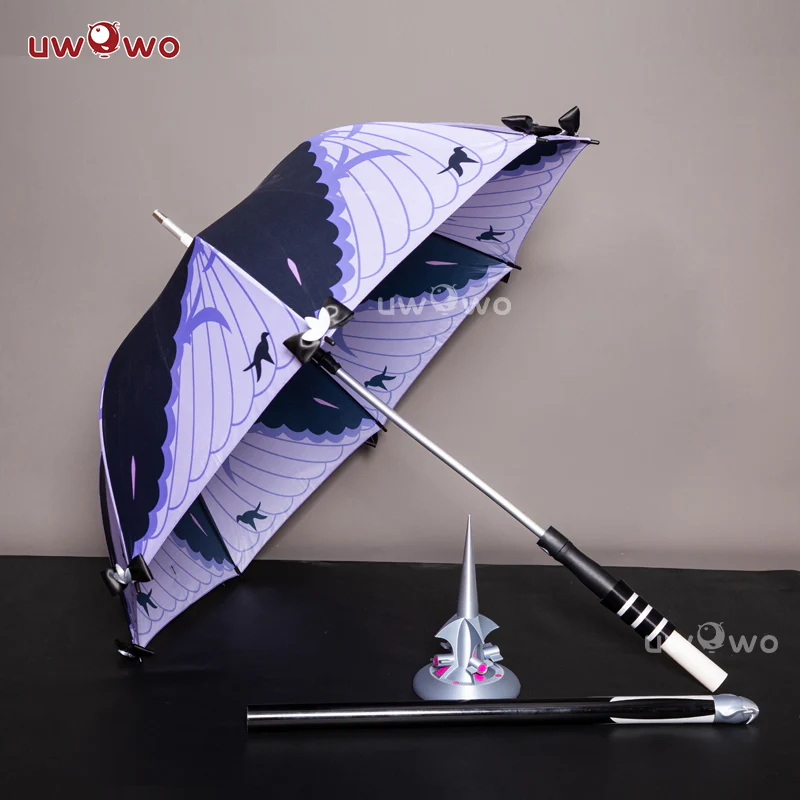 Uwowo Collab Series: Game Zenless Zone Zero/ZZZ Vivian Cosplay Prop Umbrella - Image 3