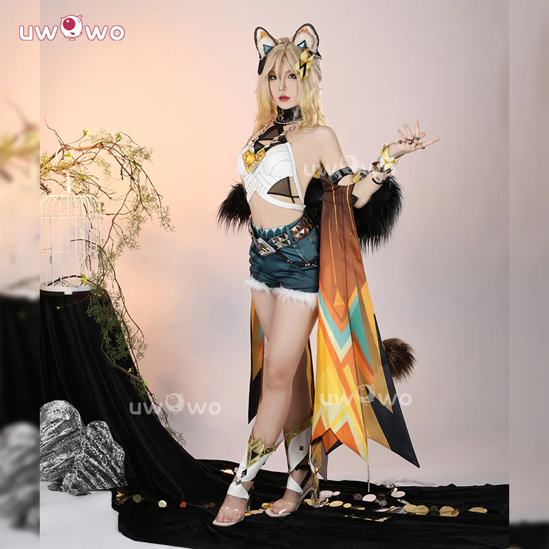 Uwowo Collab Series: Genshin Impact Xiloneni Natlan Cosplay Costume - Image 3