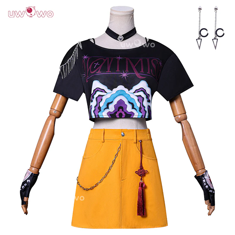 Uwowo Collab Series: Kpop Huntrix ~How It's Done~ Performance Suit Cosplay XS-3XL - Image 2