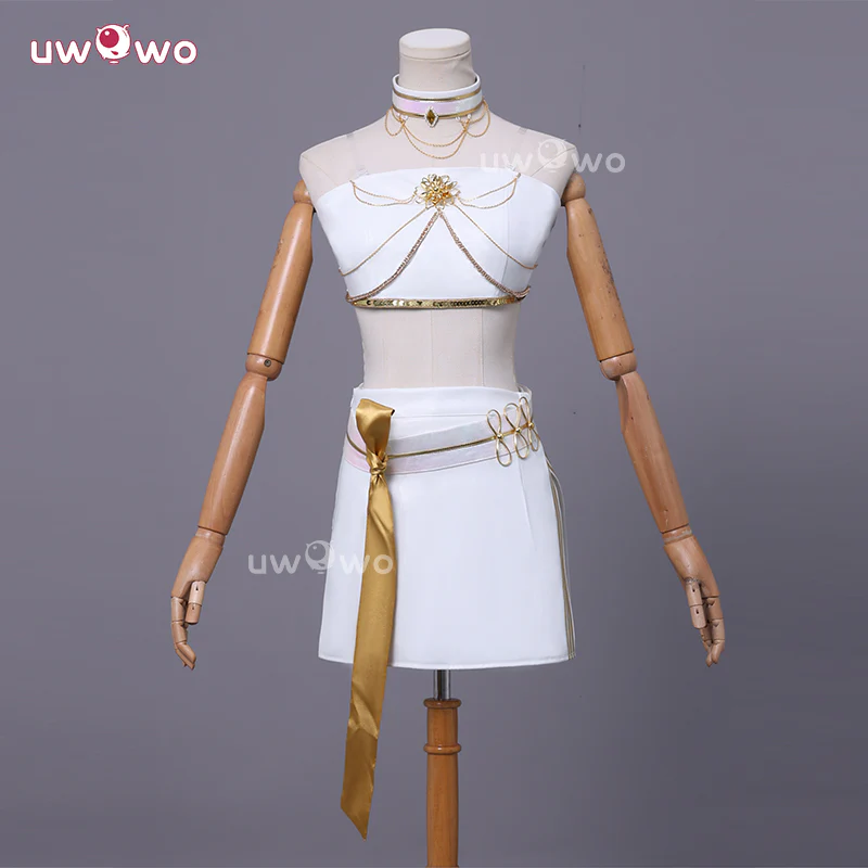 Uwowo Collab Series: Kpop Huntrix White Cosplay Costume XS-3XL - Image 3