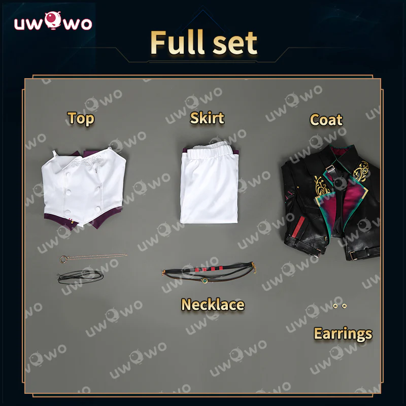 Uwowo Collab Series: LOL Arcane S2 Powder/Jinx Alternative Universe AU Party Dance Dress XS-XXXL - Image 7