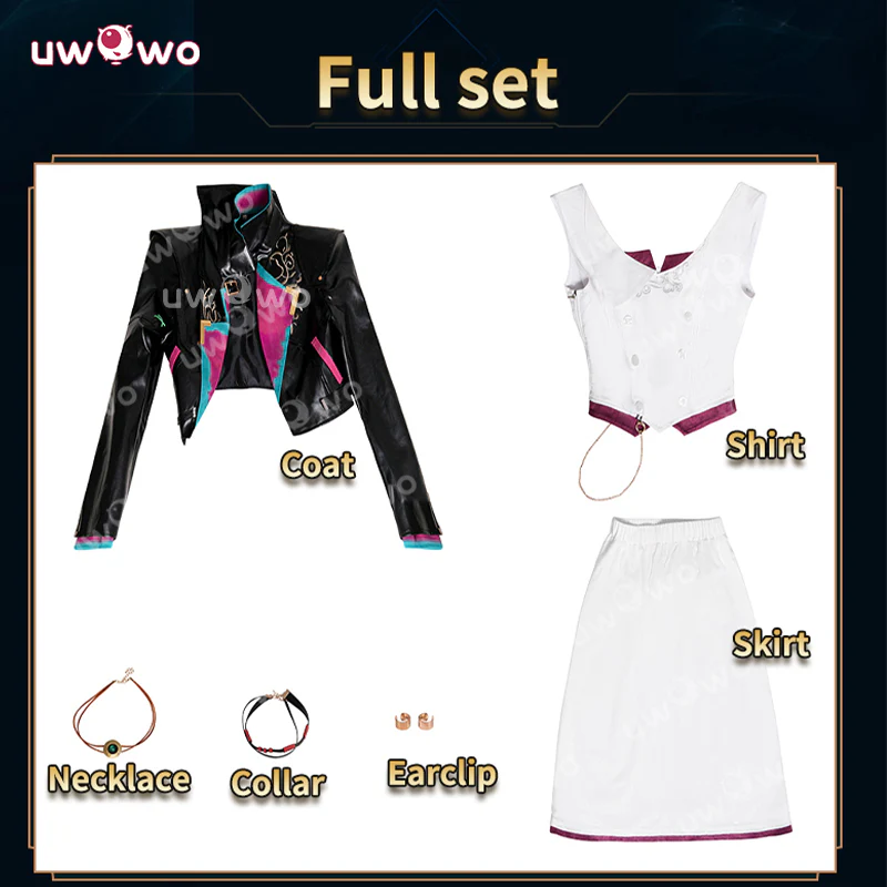 INSTOCK-Uwowo Collab Series: LOL Arcane S2 Powder/Jinx Alternative Universe AU Party Dance Dress XS-XXL - Image 6