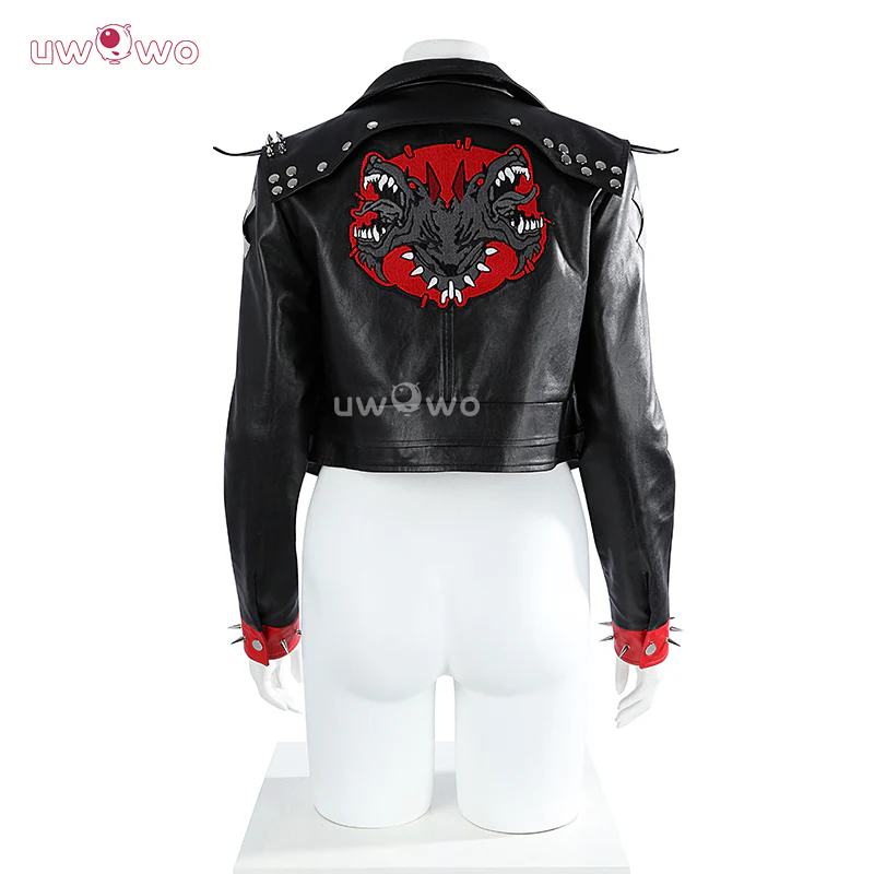 Uwowo Collab Series: LOL Arcane Season 2  Brawler Vi Pitfighter Black Jacket Suit Cosplay Costume - Image 7