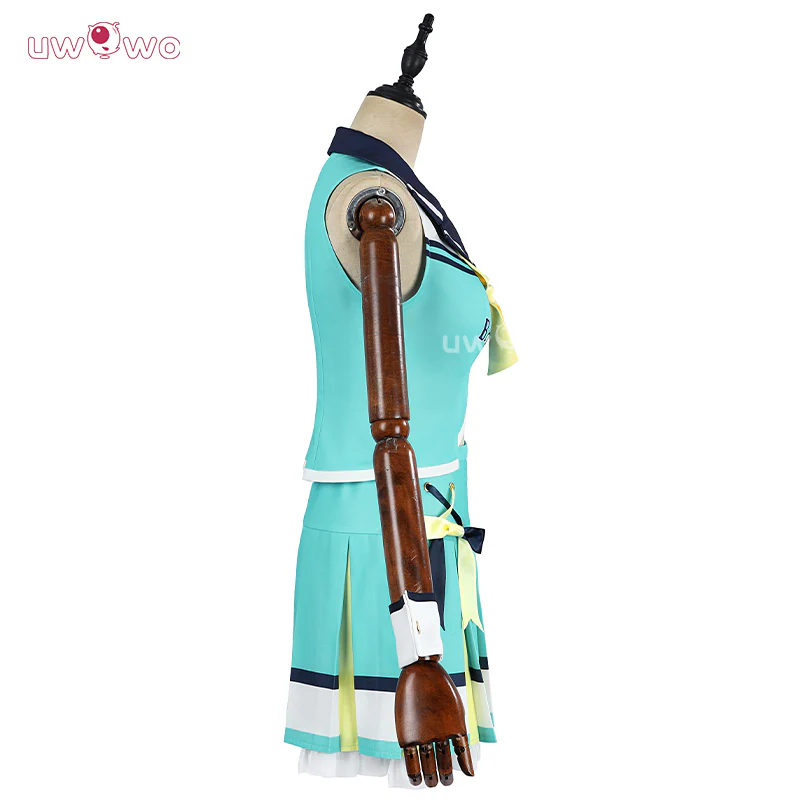 Uwowo Collab Series: Love Live ! Cheerleader Unawaken Cheer Girl Koizumi Hanayo Cosplay Costume - Image 3