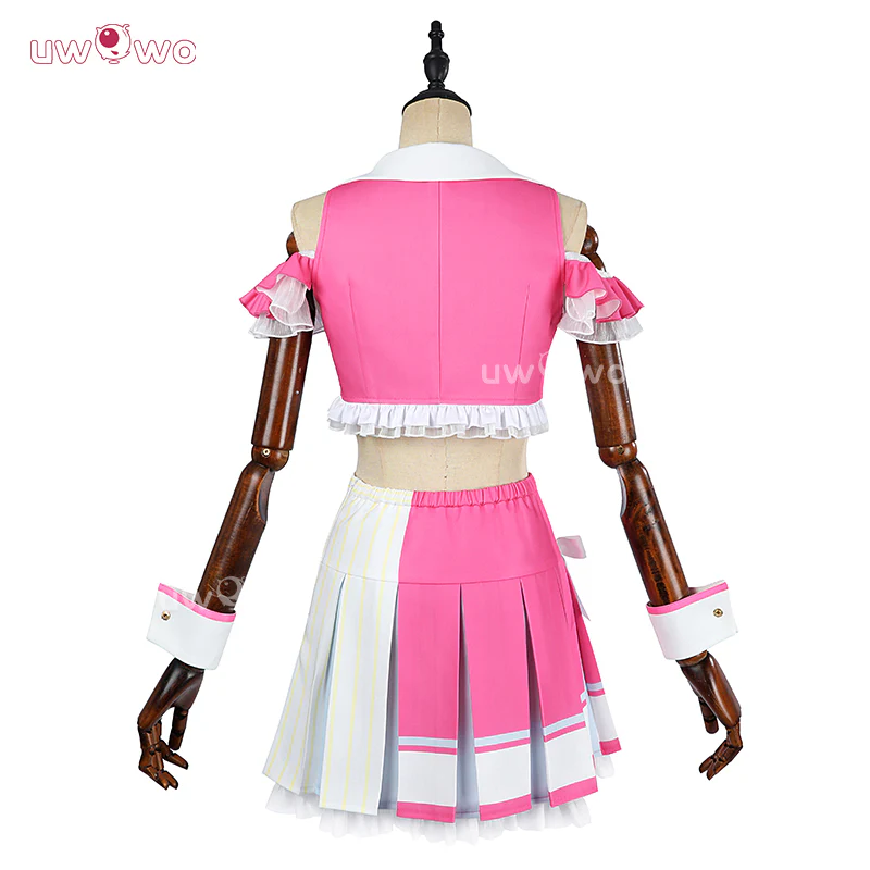 Uwowo Collab Series: Love Live ! Cheerleader Unawaken Cheer Girl Yazawa Nico Cosplay Costume - Image 5