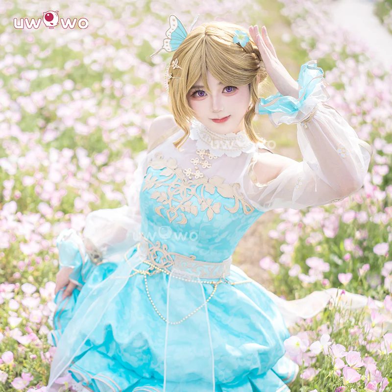 Uwowo Collab Series: Love Live! UR Koizumi Hanayo Healing Innocence Cosplay Costume XS-2XL - Image 4