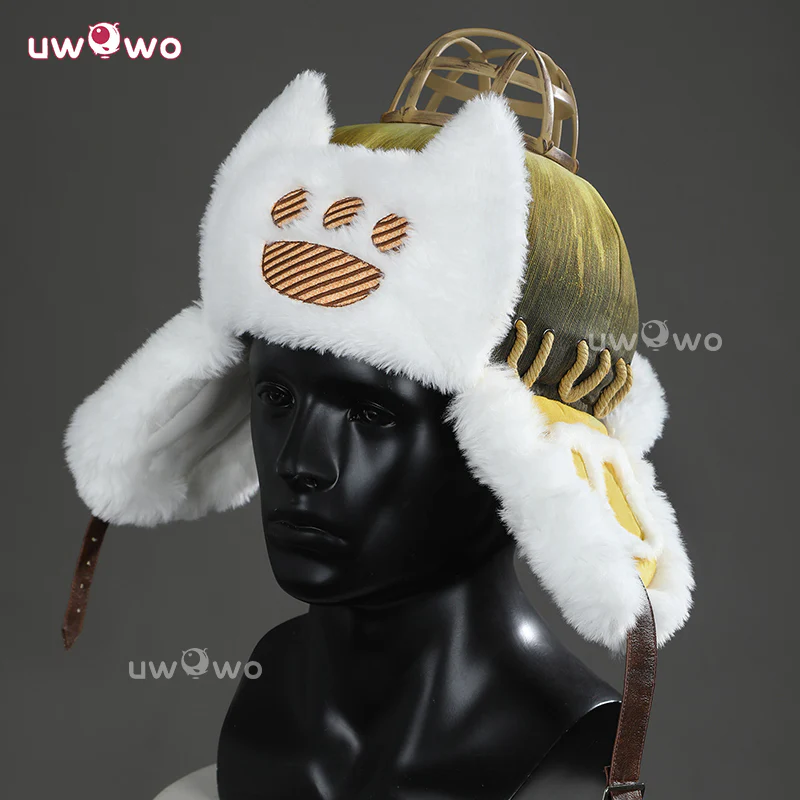 Uwowo Collab Series: Monster Hunter Wilds Felyne Hats Cosplay Plush Cap - Image 7