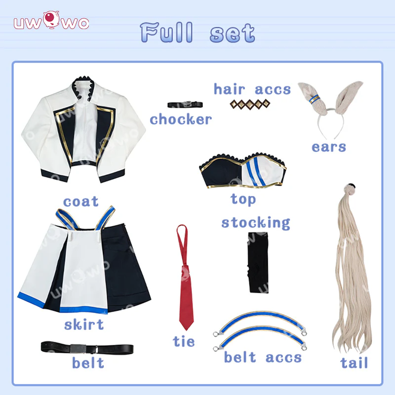 Uwowo Collab Series: Oguri Cap Cinderella Gray Anime Umamusume: Pretty Derby Oguri Cap Cosplay Costume XS-2XL - Image 5