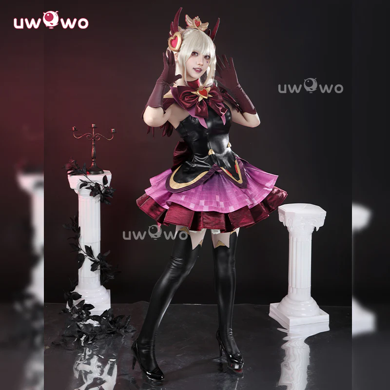 Uwowo Collab Series: Overwatch 2 Juno Mythic DokiWatch Magical Girls Cosplay Costume XS-2XL - Image 2