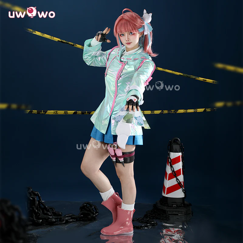 Uwowo Collab Series: Overwatch 2 Kiriko Rainy Day Skin Cosplay Cosutme - Image 2