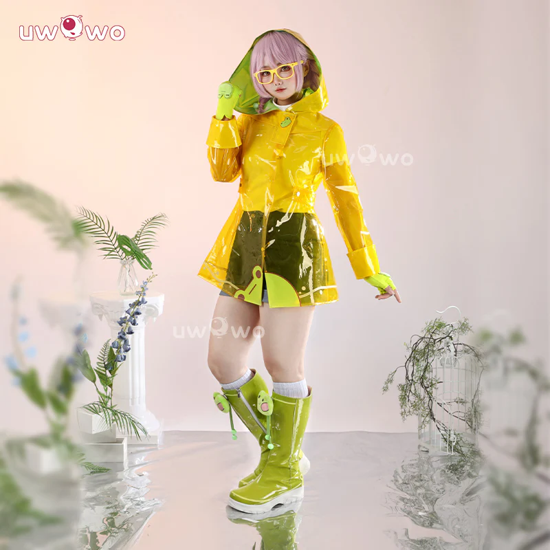 Uwowo Collab Series: Overwatch 2 Mei Rainy Day Skin Cosplay Cosutme - Image 2