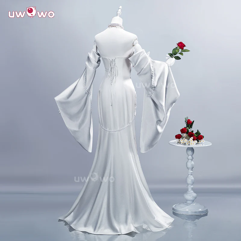Uwowo Collab Series: Shorekeeper KFC Collab Game Wuthering Waves WuWa Cosplay Costume S-2XL - Image 2