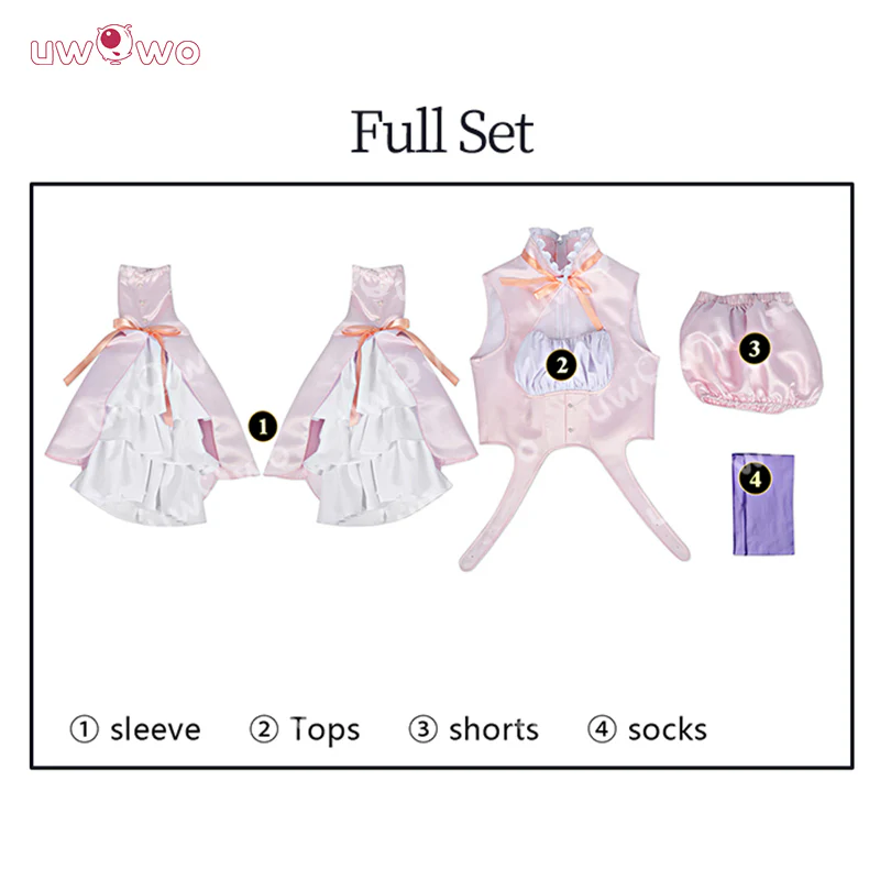 Uwowo Collab Series: The Magical Girll & Evill Lieutenant  komarii chikaa Cosplay Costume - Image 5