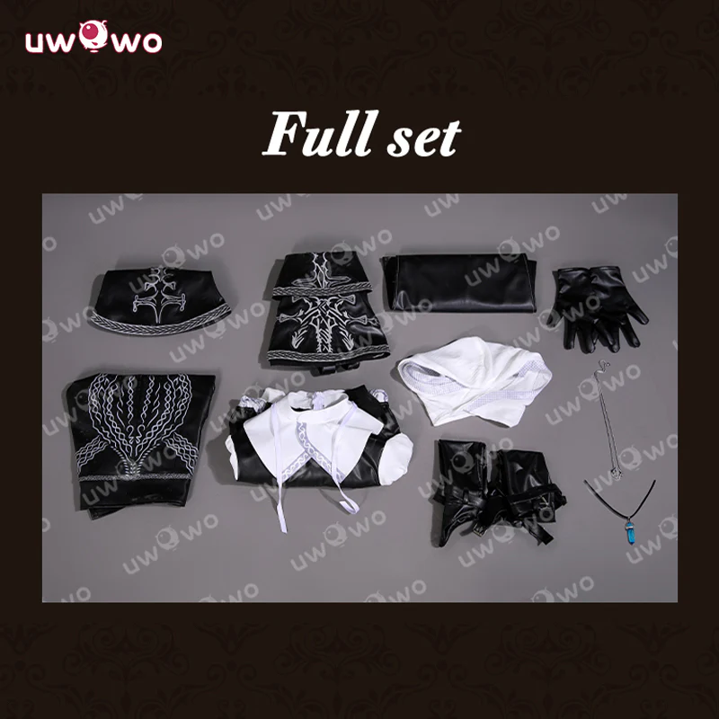 Uwowo Collab Series: Undertaker Elden Ring Nightreign Game Cosplay Costume S-3XL - Image 6