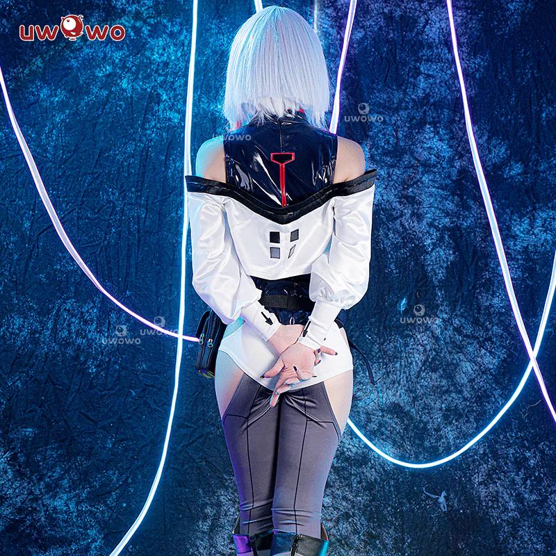 S-3XL INSTOCK-Uwowo Cyberpunk: Edgerunners Cosplay Lucy Bodysuit Anime Lucy Cosplay Costumes - Image 3
